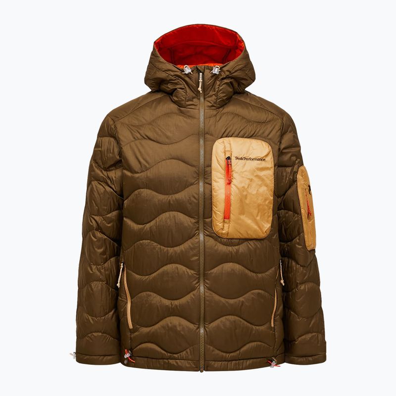Мъжко пухено яке Peak Performance Helium Utility Down meadow moss/sierra sand 7