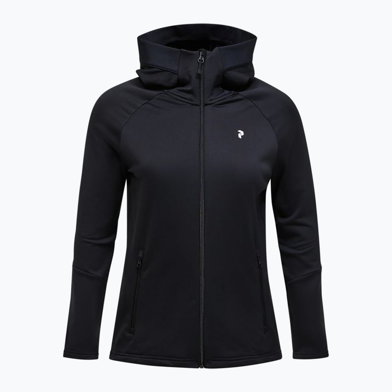 Дамски суитшърт Peak Performance Rider Essentials Zip Hood black/black 6