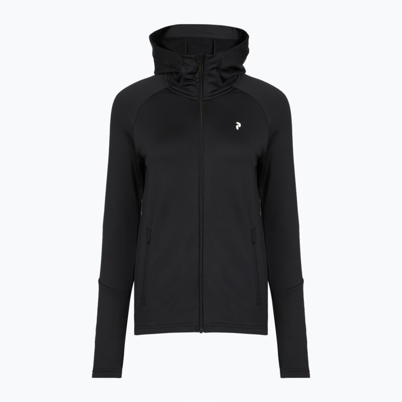 Дамски суитшърт Peak Performance Rider Essentials Zip Hood black/black 6