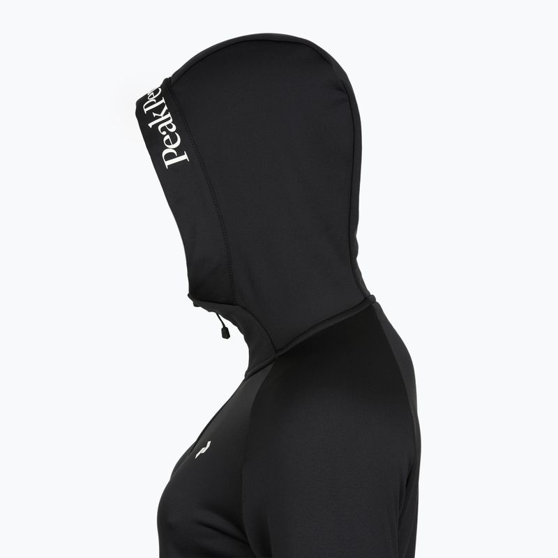 Дамски суитшърт Peak Performance Rider Essentials Zip Hood black/black 10