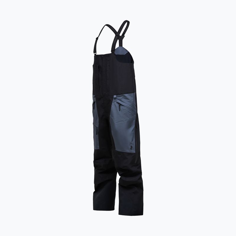 Мъжки скиорски панталони Peak Performance Vertical GTX Pro Bib black/mountain mist 7