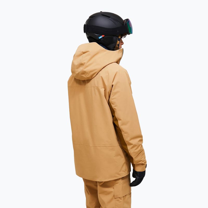 Мъжко скиорско яке Peak Performance Edge Insulated sierra sand/earthy summit 3