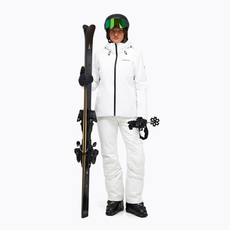 Дамски скиорски панталони Peak Performance Anima Insulated off white 9