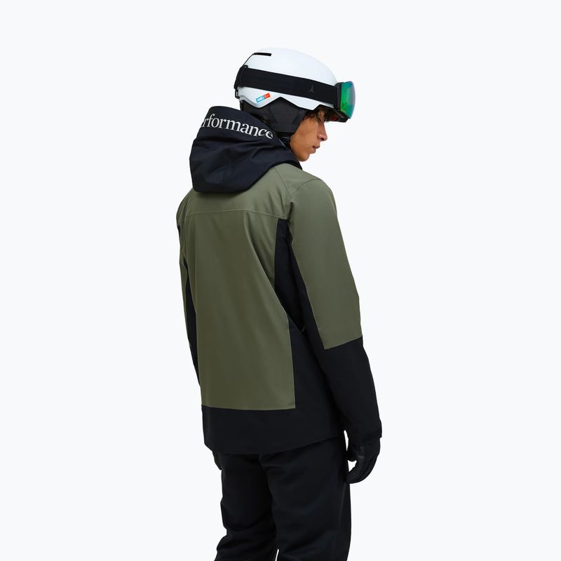 Мъжко скиорско яке Peak Performance Rider Tech Insulated pine needle/black 3