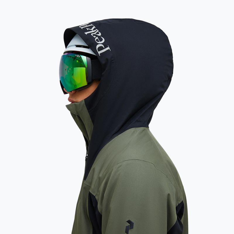 Мъжко скиорско яке Peak Performance Rider Tech Insulated pine needle/black 4