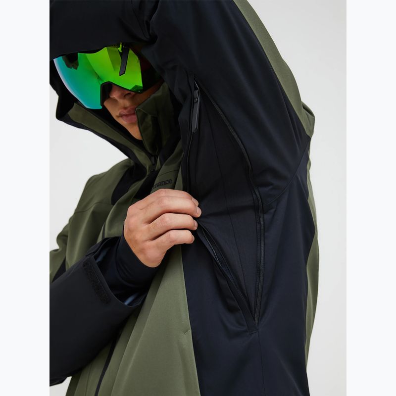 Мъжко скиорско яке Peak Performance Rider Tech Insulated pine needle/black 5
