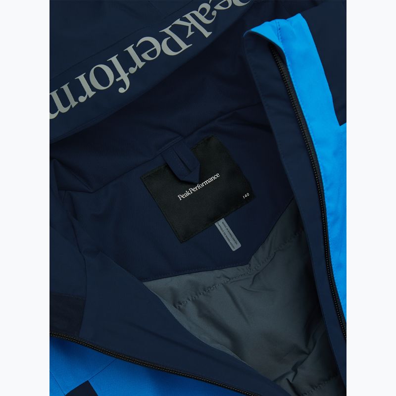 Детско скиорско яке Peak Performance Rider Tech Insulated Jacket azure ascent/blue shadow 4