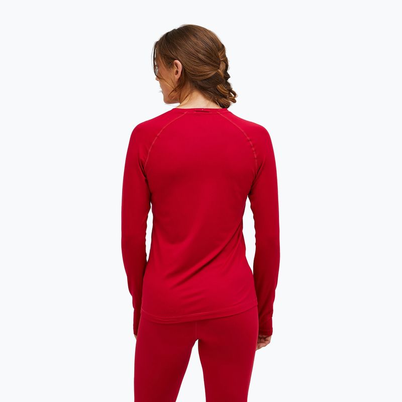 Дамска термоактивна блуза Peak Performance Spirit Crew tech burgundy 2