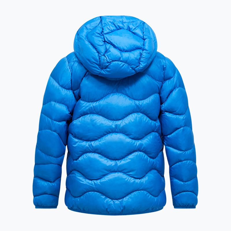 Детско пухено яке Peak Performance Helium Down Hood Jacket Azure Ascent 2