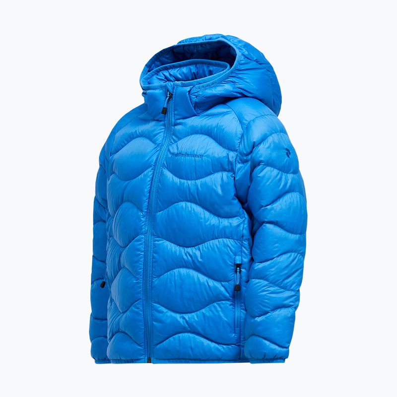 Детско пухено яке Peak Performance Helium Down Hood Jacket Azure Ascent 3