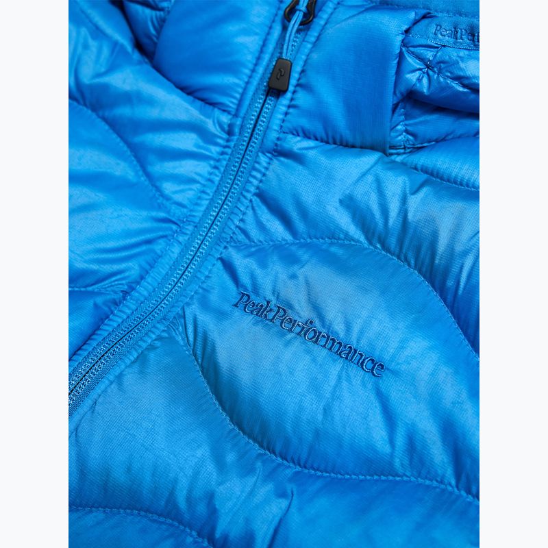 Детско пухено яке Peak Performance Helium Down Hood Jacket Azure Ascent 4