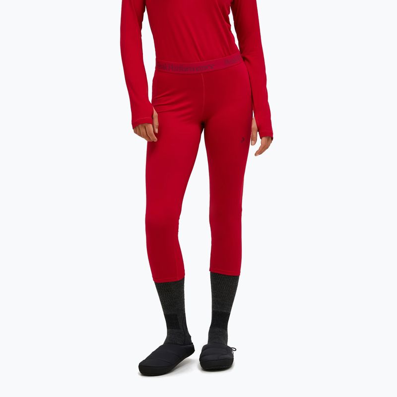Термоактивни легинси Peak Performance Spirit Short John tech burgundy