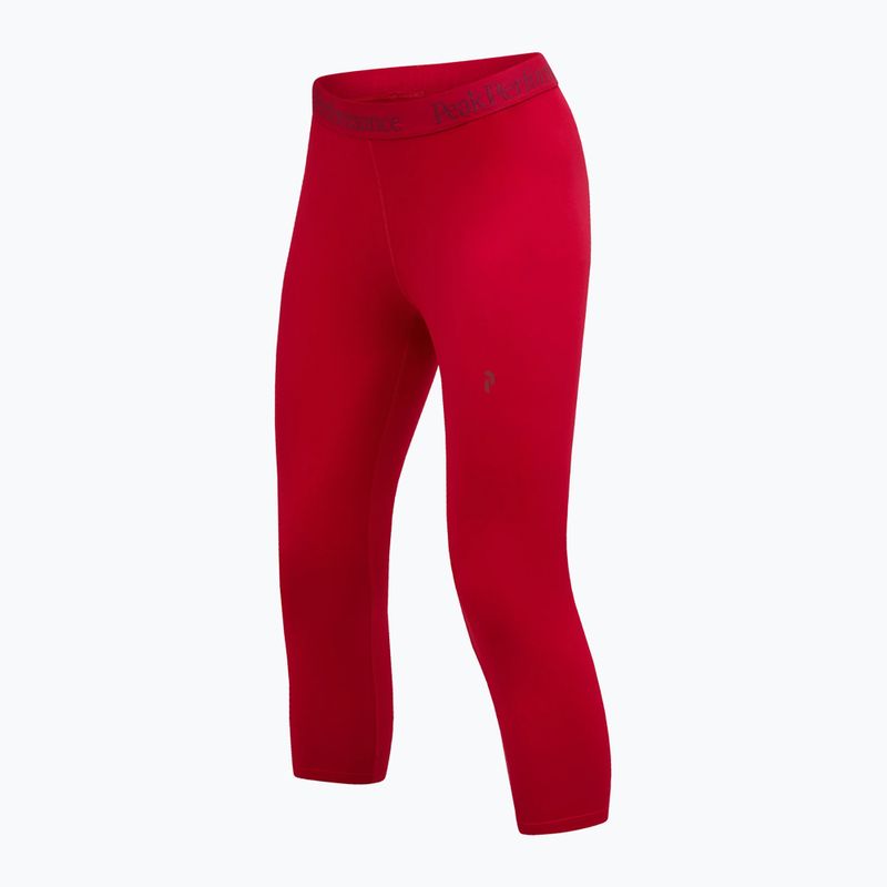 Термоактивни легинси Peak Performance Spirit Short John tech burgundy 5