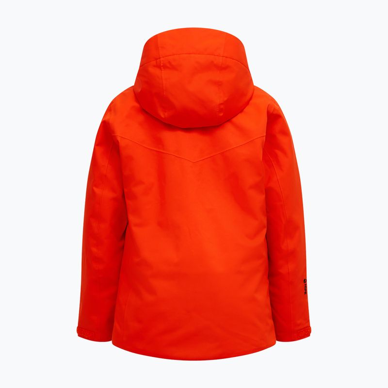 Детско скиорско яке Peak Performance JR Maroon Insulated solar burst 2