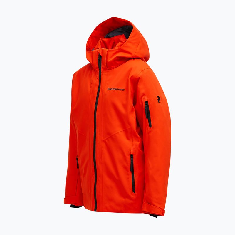 Детско скиорско яке Peak Performance JR Maroon Insulated solar burst 3