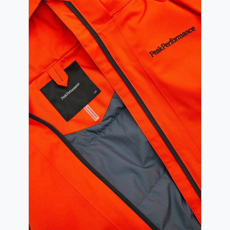 Детско скиорско яке Peak Performance JR Maroon Insulated solar burst 4
