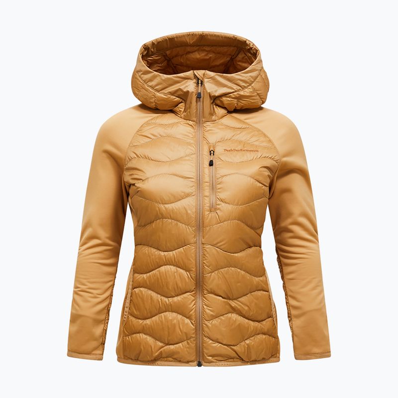 Дамско пухено яке Peak Performance Helium Hybrid Down Jacket Sierra Sand