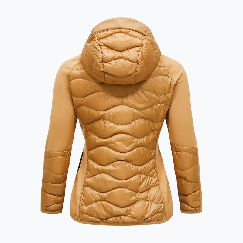 Дамско пухено яке Peak Performance Helium Hybrid Down Jacket Sierra Sand 2