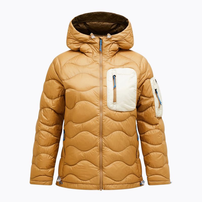 Дамско пухено яке Peak Performance Helium Utility Down sierra sand/sand fog 7