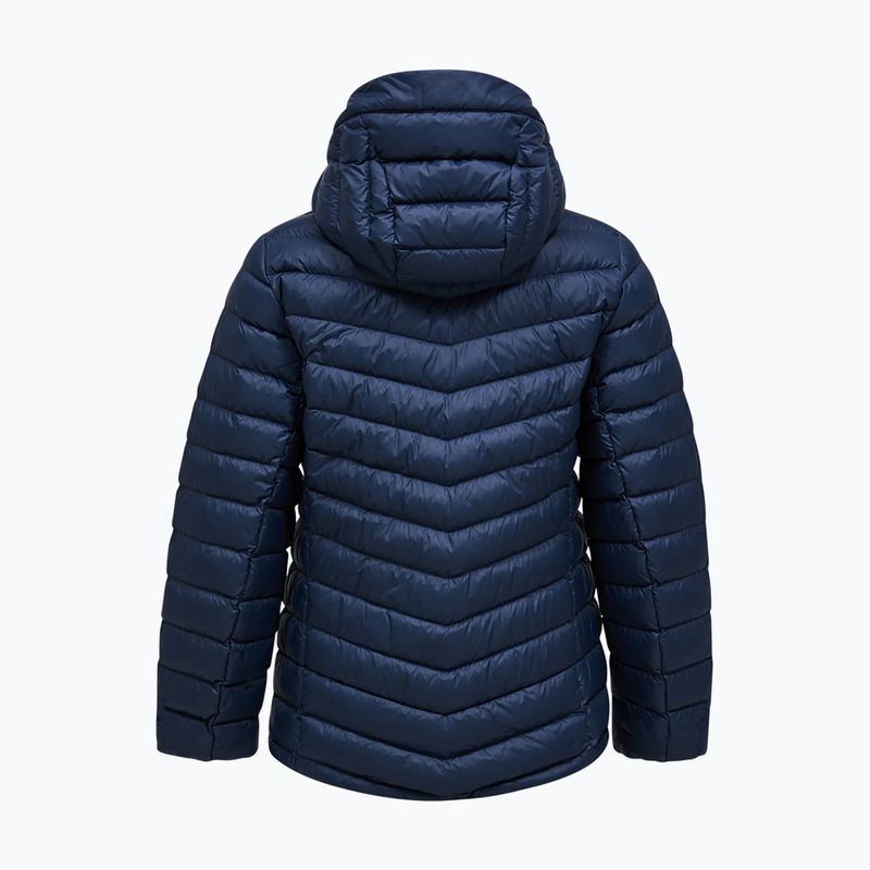 Дамско пухено яке Peak Performance Frost Down Hood Jacket blue shadow 2