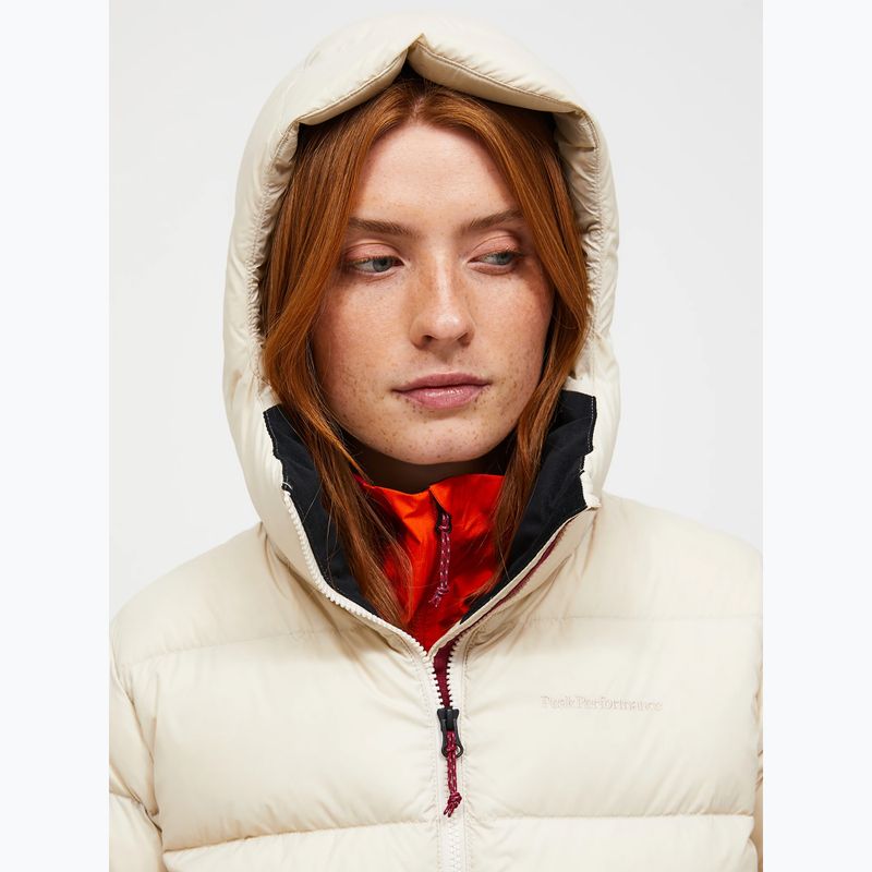Дамско пухено яке Peak Performance Frost Down Puffer Jacket Sand Fog 4