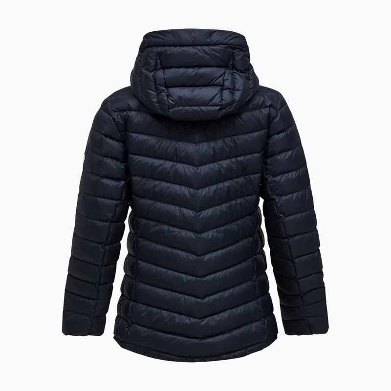 Дамско пухено яке Peak Performance Frost Down Hood Jacket Black 2
