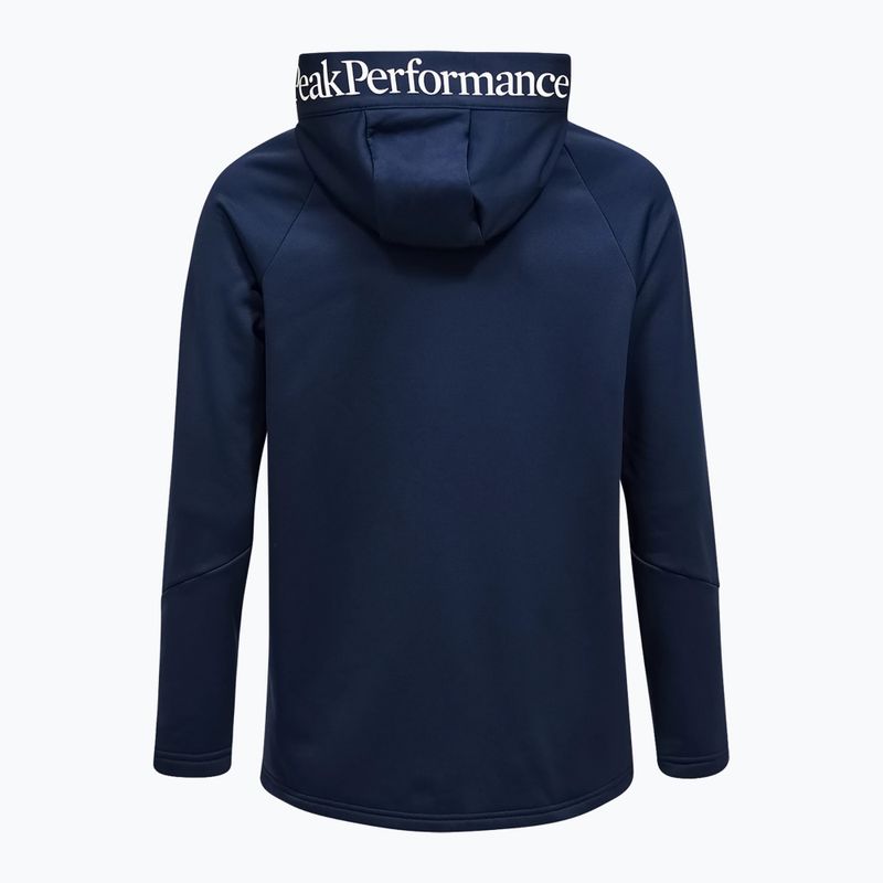 Мъжки суитшърт Peak Performance Rider Essentials Zip Hood blue shadow/blue shadow 7
