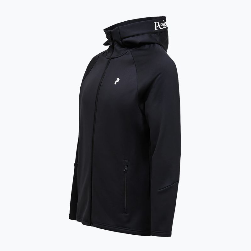 Мъжки суитшърт Peak Performance Rider Essentials Zip Hood black/black 8