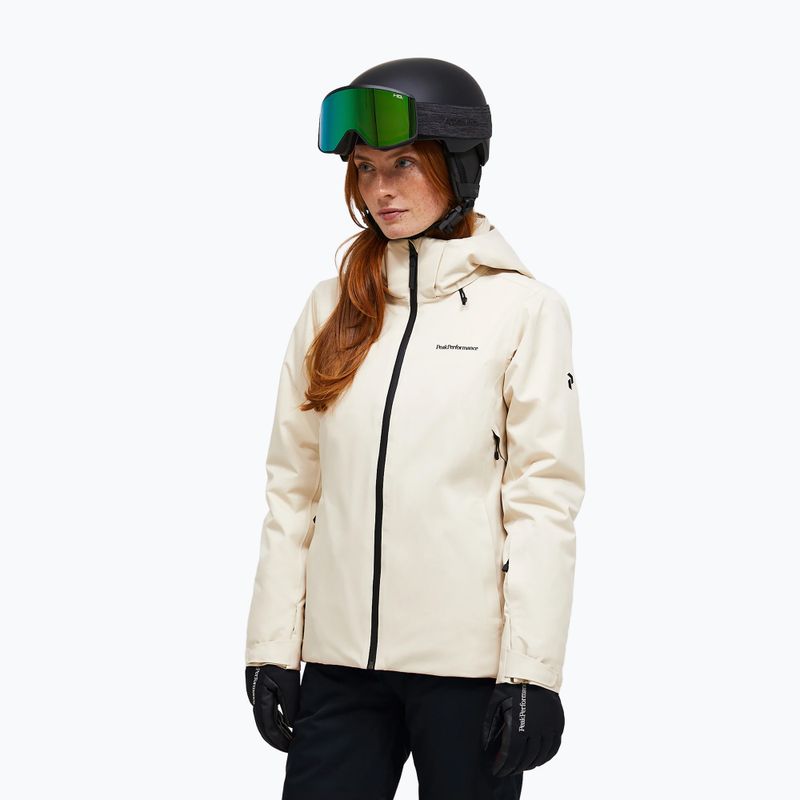 Дамско скиорско яке Peak Performance Anima Insulated sand fog
