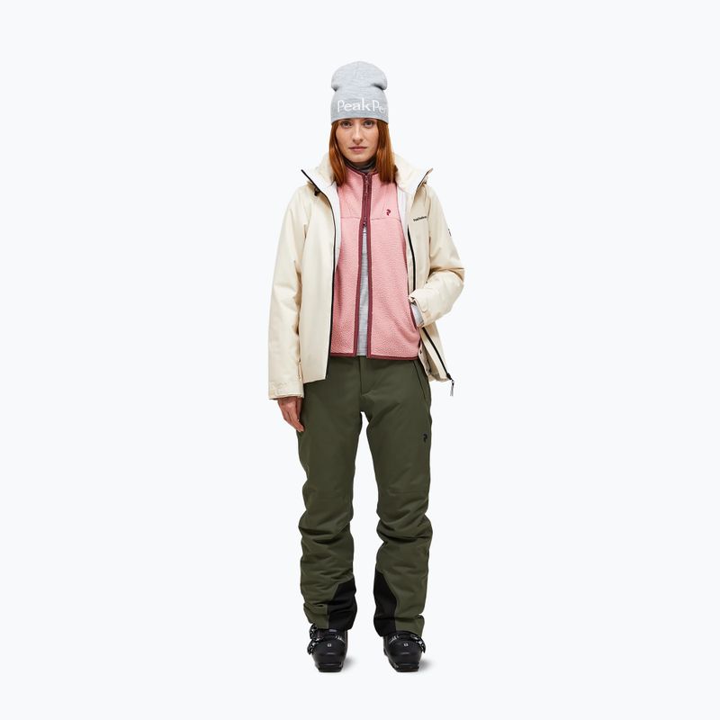 Дамско скиорско яке Peak Performance Anima Insulated sand fog 4