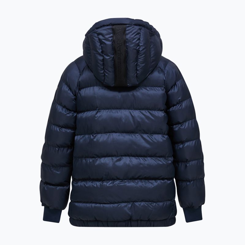 Мъжко пухено яке Peak Performance Tomic Insulated Hood Jacket blue shadow 2