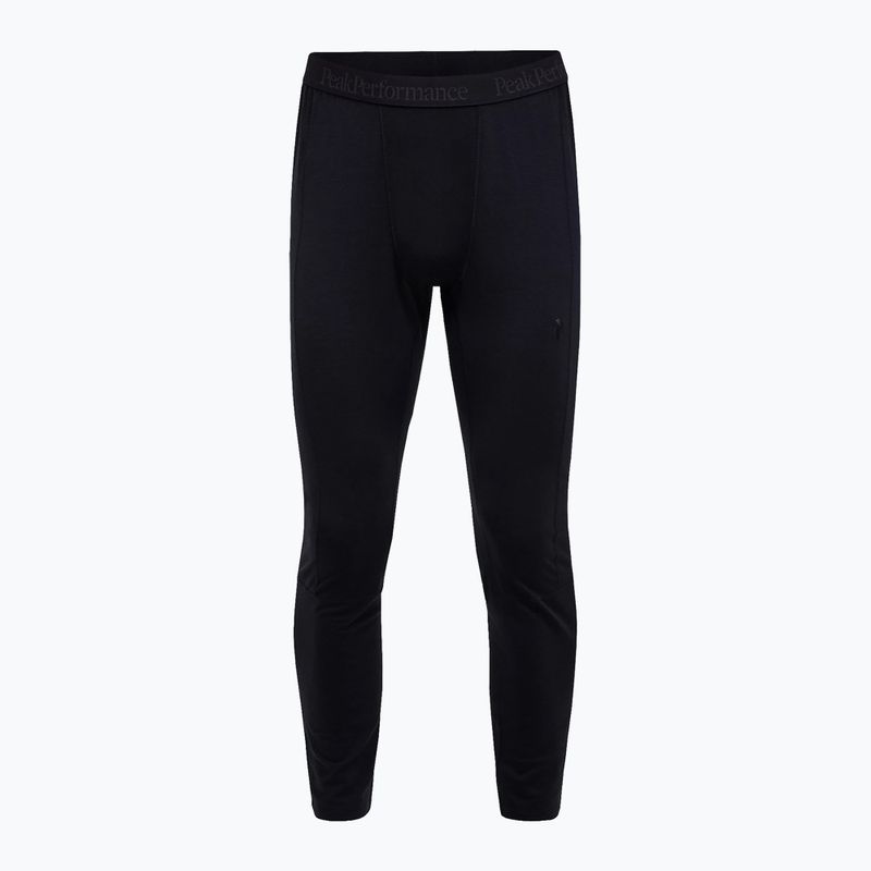 Мъжки термоактивни панталони Peak Performance Magic 7/8 Johns Long Wool-Blend Baselayer black/black 3