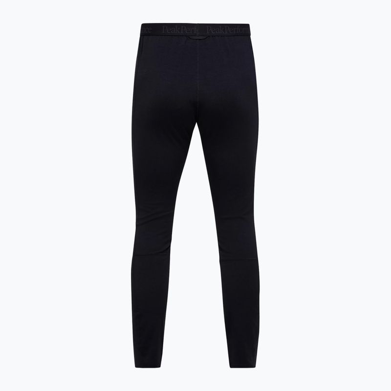 Мъжки термоактивни панталони Peak Performance Magic 7/8 Johns Long Wool-Blend Baselayer black/black 4