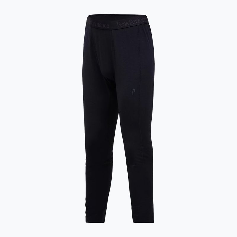 Мъжки термоактивни панталони Peak Performance Magic 7/8 Johns Long Wool-Blend Baselayer black/black 5