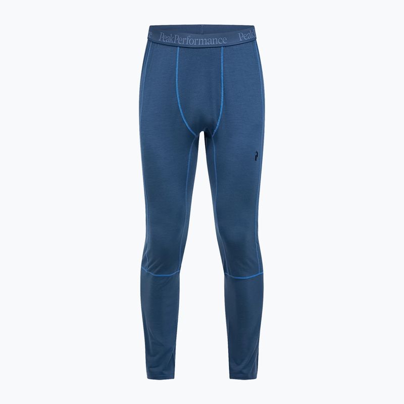 Мъжки термоактивни панталони Peak Performance Magic 7/8 Johns Long Wool-Blend Baselayer mountain lake 3