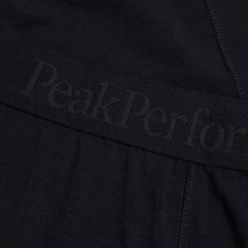Мъжки термоактивни панталони Peak Performance Magic 3/4 Johns Long Wool-Blend Baselayer black/black 6