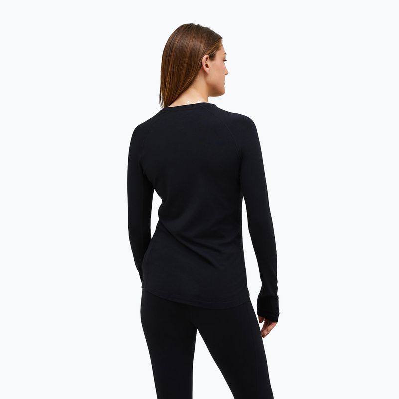 Дамска термоактивна блуза Peak Performance Magic Crew Wool-Blend Baselayer black/black 2