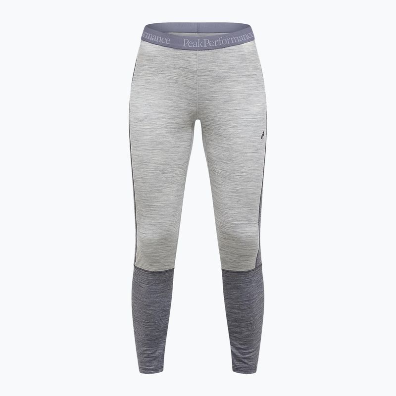 Дамски термоактивни панталони Peak Performance Peak Performance Magic 7/8 Long Johns Wool-Blend Baselayer med grey melange/melange grey 3