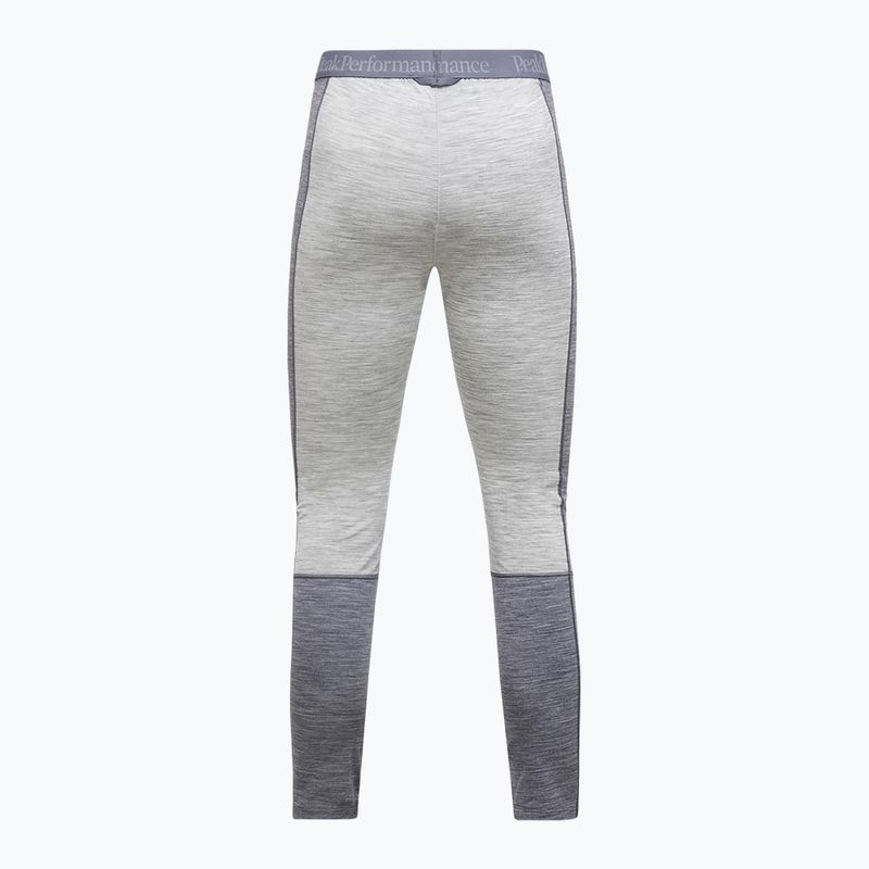 Дамски термоактивни панталони Peak Performance Peak Performance Magic 7/8 Long Johns Wool-Blend Baselayer med grey melange/melange grey 4