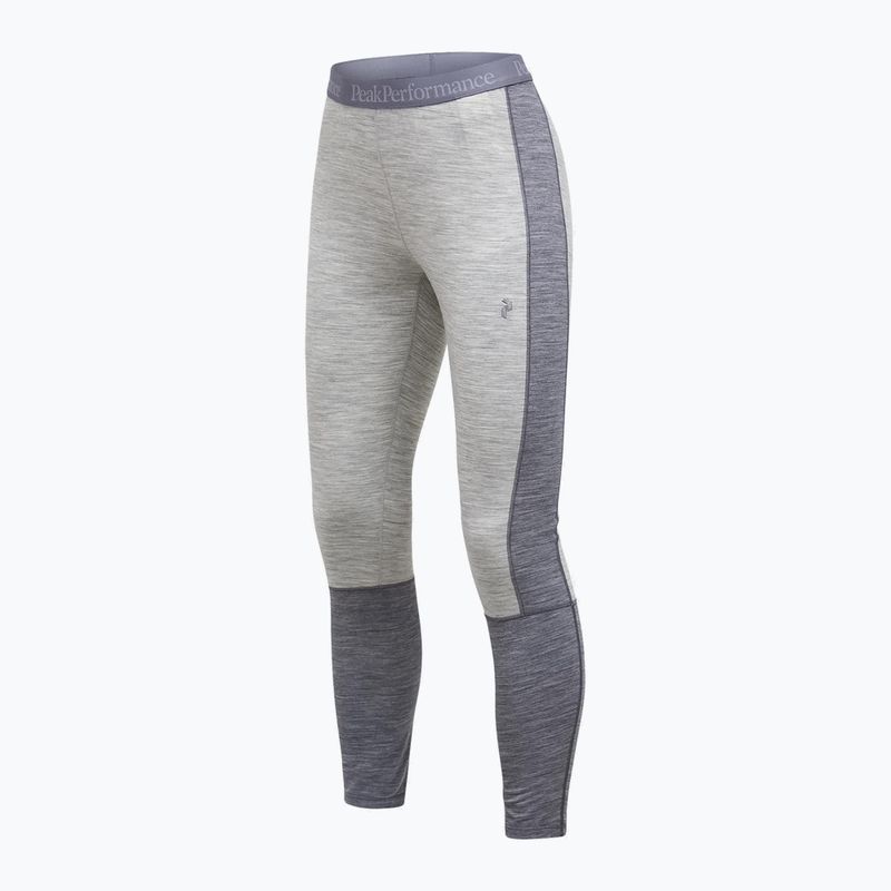 Дамски термоактивни панталони Peak Performance Peak Performance Magic 7/8 Long Johns Wool-Blend Baselayer med grey melange/melange grey 5