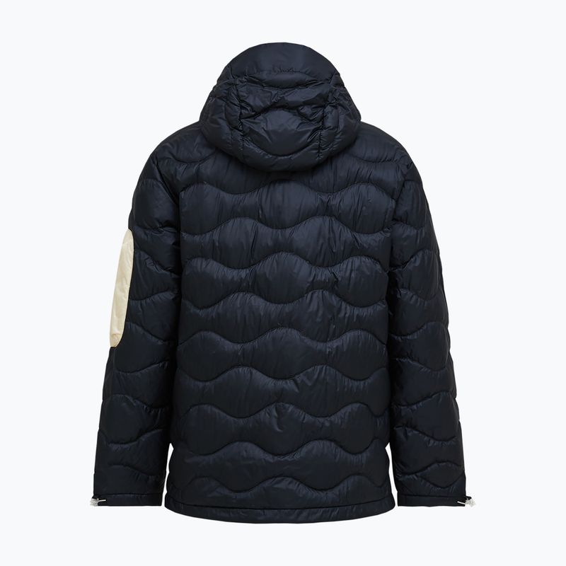 Мъжко пухено яке Peak Performance Helium Utility Down Hood black/sand fog 2