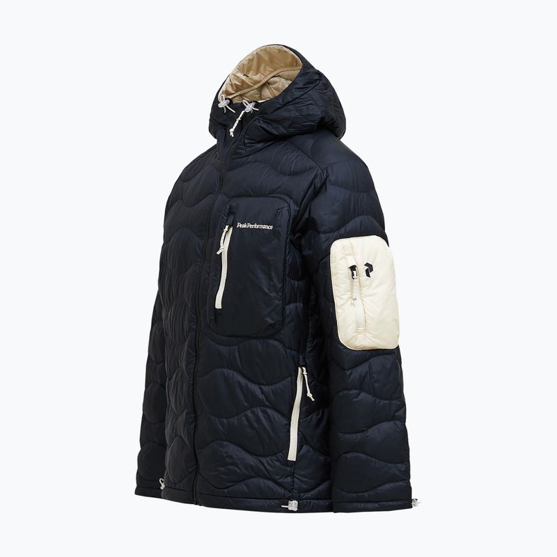 Мъжко пухено яке Peak Performance Helium Utility Down Hood black/sand fog 3