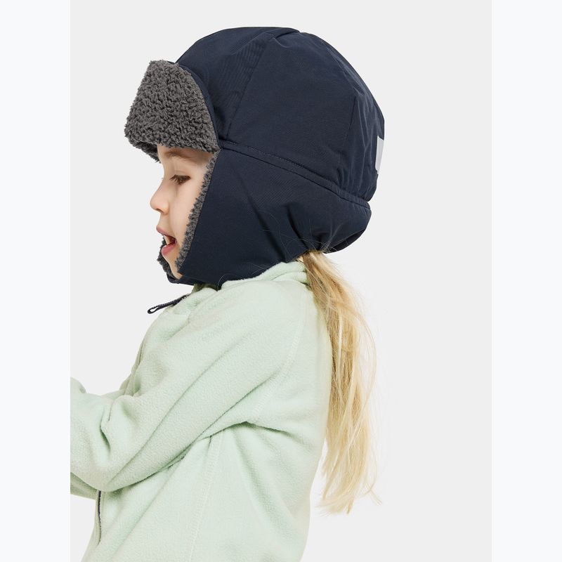 Детска зимна шапка Didriksons Biggles navy 3