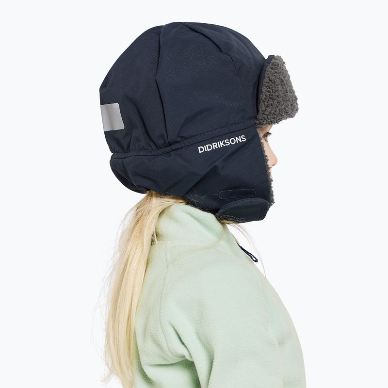 Детска зимна шапка Didriksons Biggles navy 4