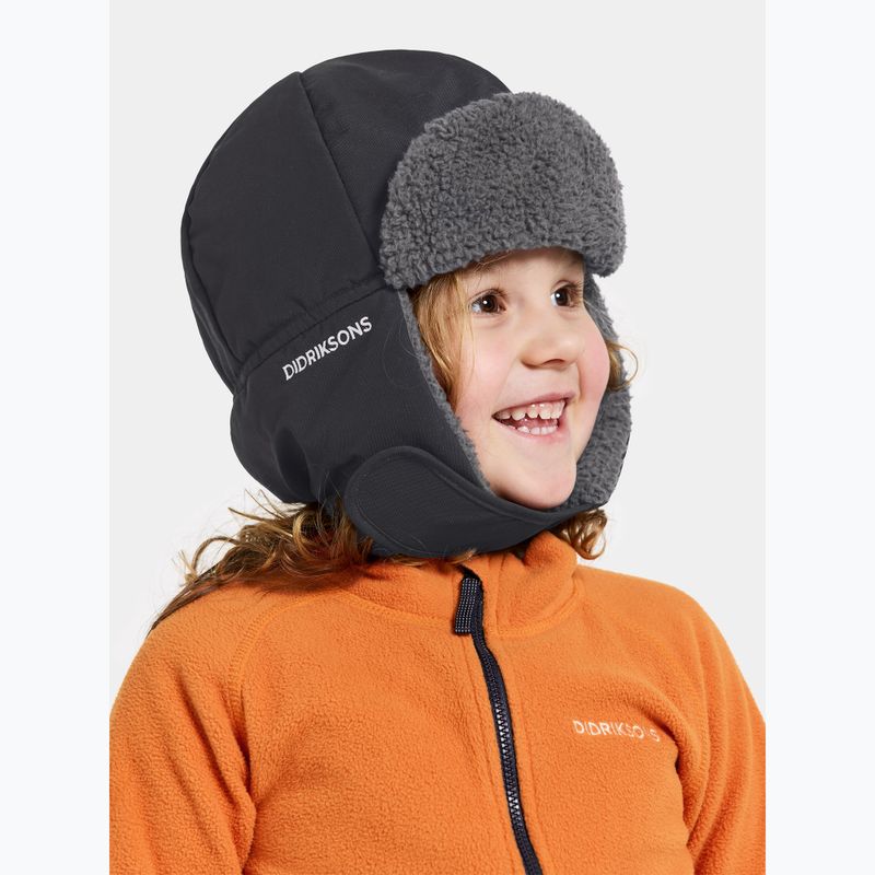 Черна детска зимна шапка Didriksons Biggles 2