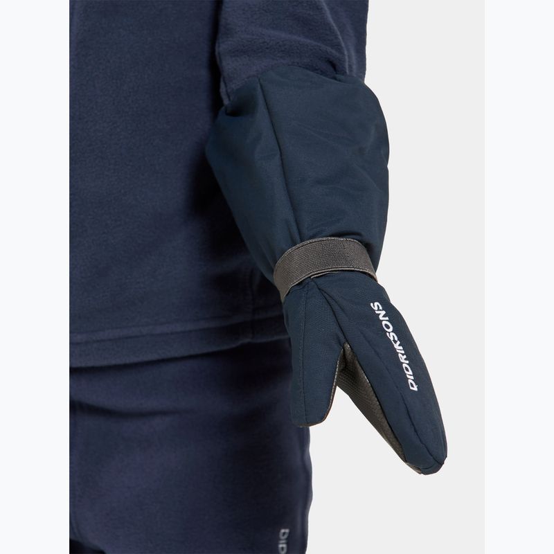 Didriksons Детски ски ръкавици Biggles Mittens navy 2