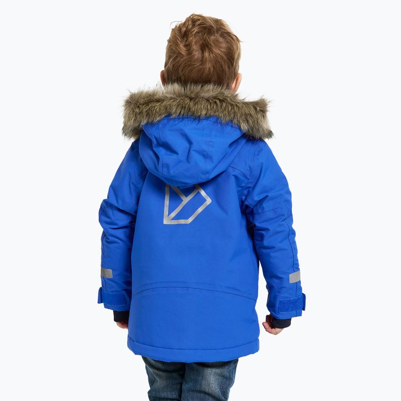 Детско зимно яке Didriksons Bjärven Parka caribbean blue 2