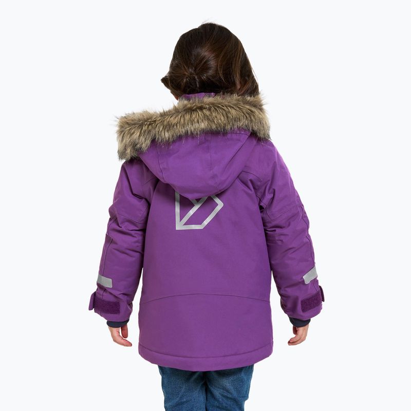 Детско зимно яке Didriksons Bjärven Parka royal purple 2