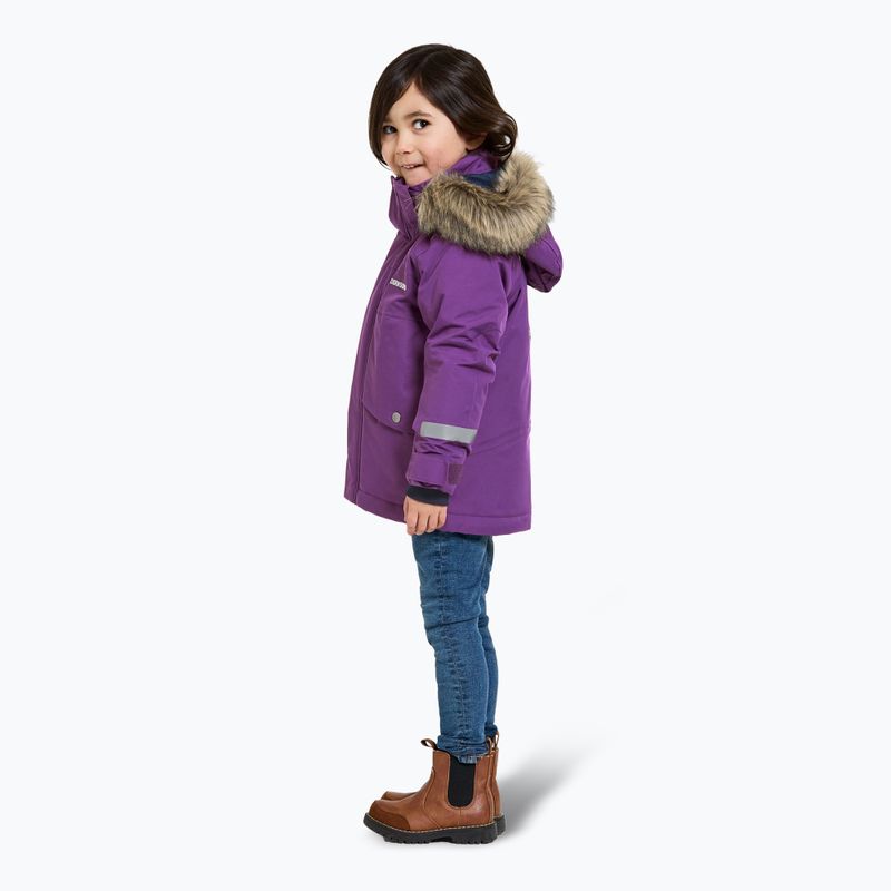 Детско зимно яке Didriksons Bjärven Parka royal purple 3