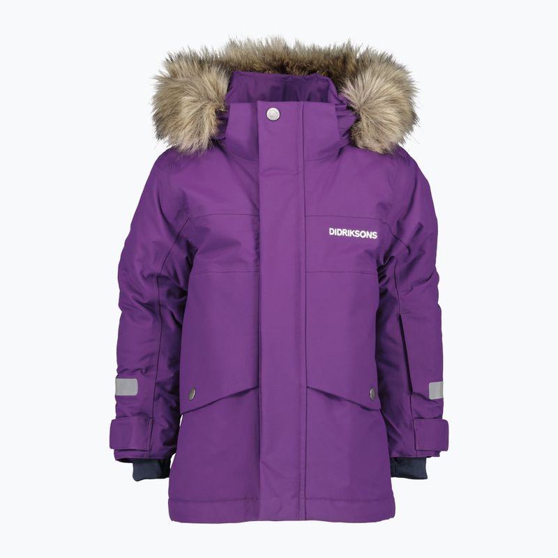 Детско зимно яке Didriksons Bjärven Parka royal purple 9